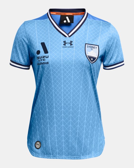 Women's UA SYD Replica Jersey in Blue image number 0